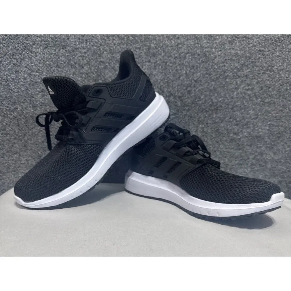 Adidas Mens Ultimashow Lightweight Running Shoes Sz 10 Black Cushioned Sneakers